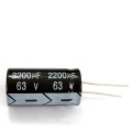 aluminum electrolytic capacitor 2200uf 25v capacitors supplier